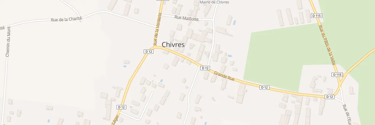 Plan du 4 Gr Grande Rue à Chivres