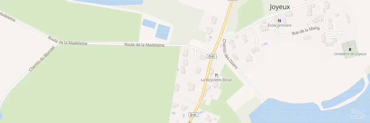 Plan du 42 Clos du Ruisseau à Joyeux