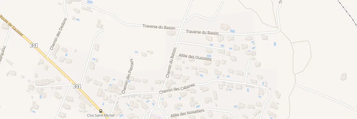 Plan du 9326 All des Oustalets à Martigues