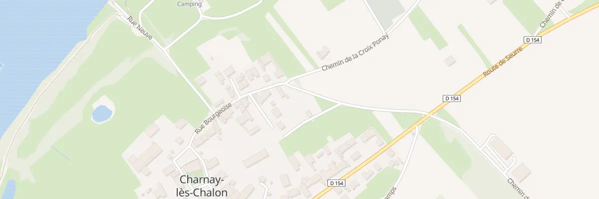 Plan du 2 Che de la Chapelle à Charnay-lès-Chalon