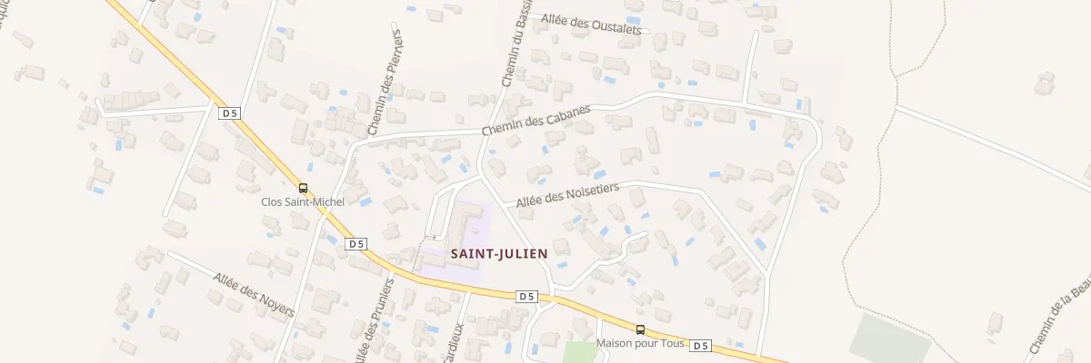 Plan du 9432 Che des Cabanes à Martigues