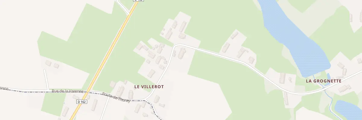 Plan du 13 Rue des Vernes à Thurey