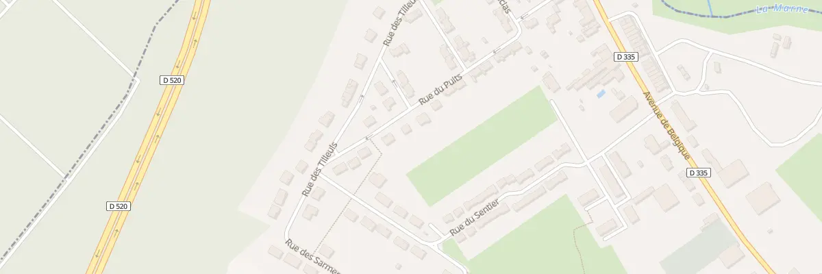 Plan du 23 Rue du Puits à Rachecourt-sur-Marne