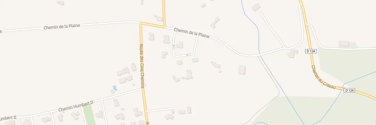 Plan du 59 Tendillon et Les Chaux à Chatuzange-le-Goubet