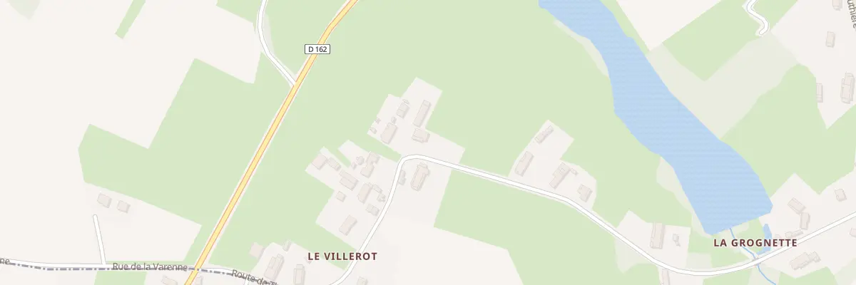 Plan du 38 Rue des Vernes à Thurey