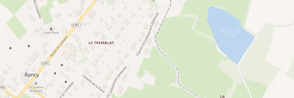 Plan du 339 Che du Lot Genevois à Rancy