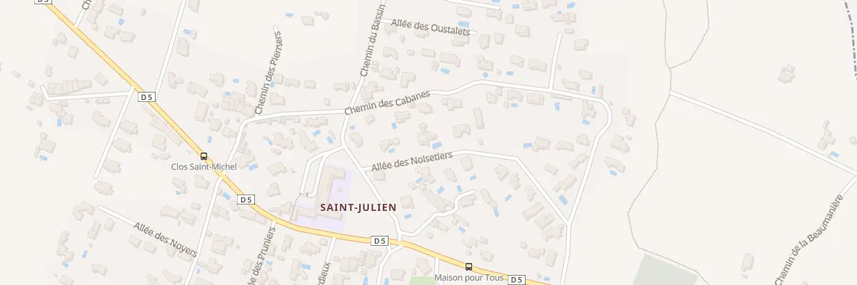 Plan du 9453 Che des Cabanes à Martigues