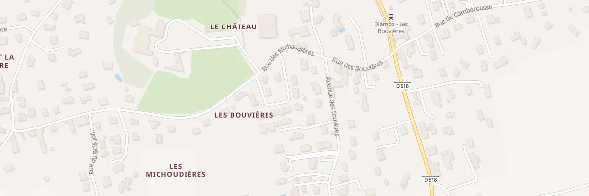 Plan du 6 Lot "le Parc des Bouvieres" à Diémoz