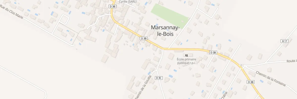 Plan du 20 Rue de Dijon à Marsannay-le-Bois
