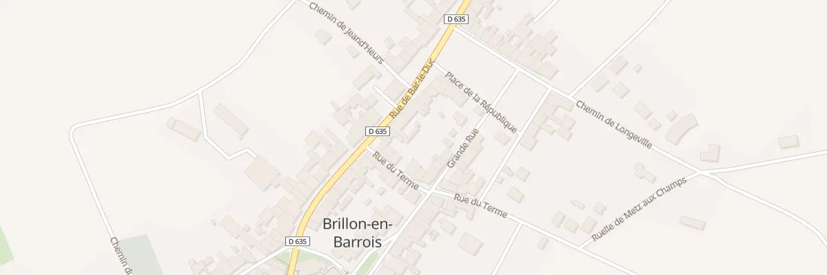 Plan du 56 Rue de Bar le Duc à Brillon-en-Barrois