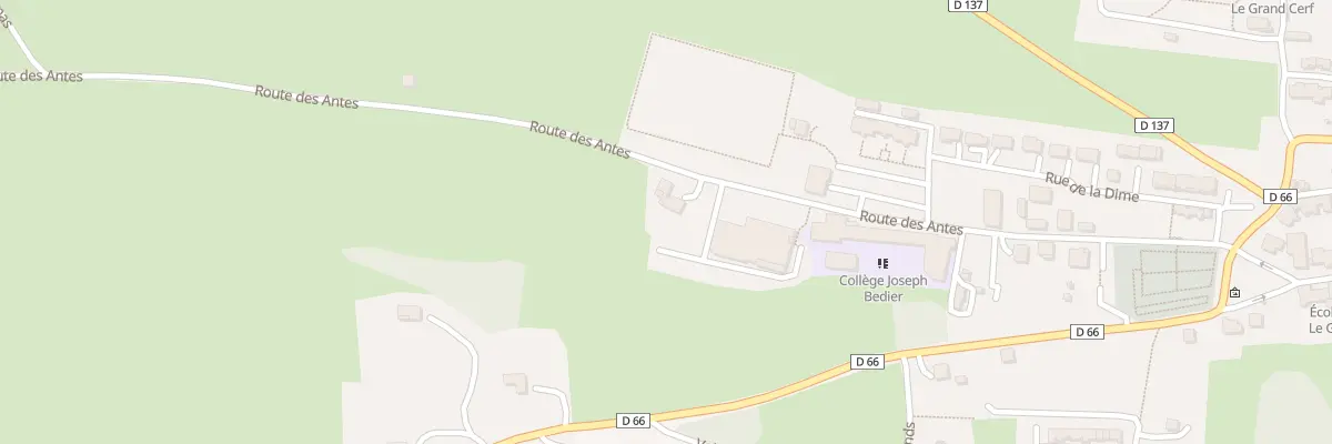 Plan du 395 Rte des Antes au Grand-Serre
