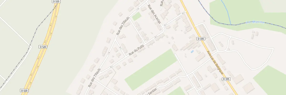Plan du 15 Rue du Puits à Rachecourt-sur-Marne