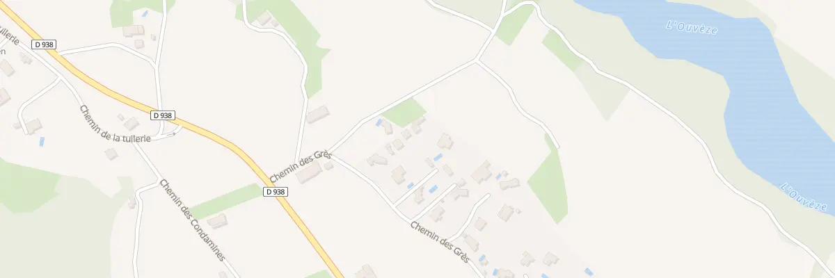 Plan du 5300 Che des Gres à Crestet