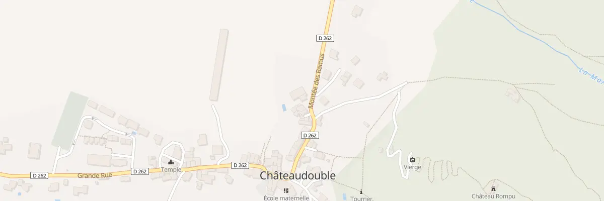 Plan du 35 Mte des Ramus à Châteaudouble