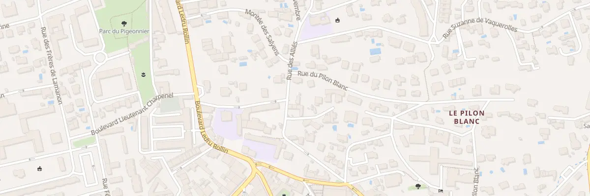 Plan du 196 Rue des Alliés à Salon-de-Provence
