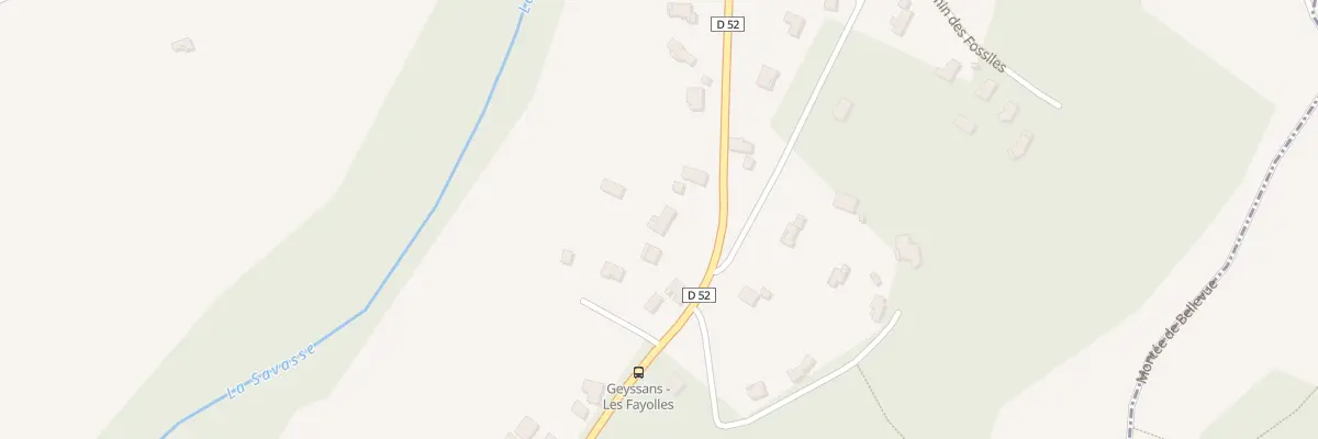 Plan du 715 Rte D 52 à Geyssans