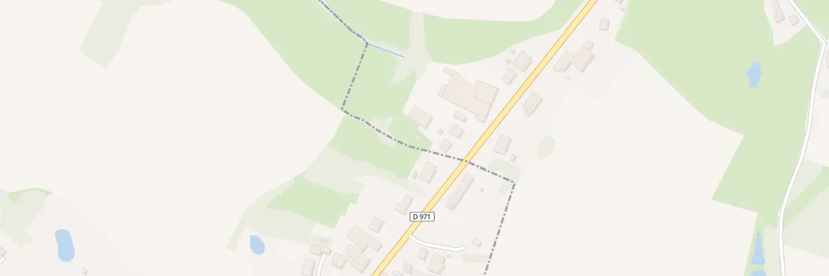 Plan du 840 Rue de la Commagne à Bantanges