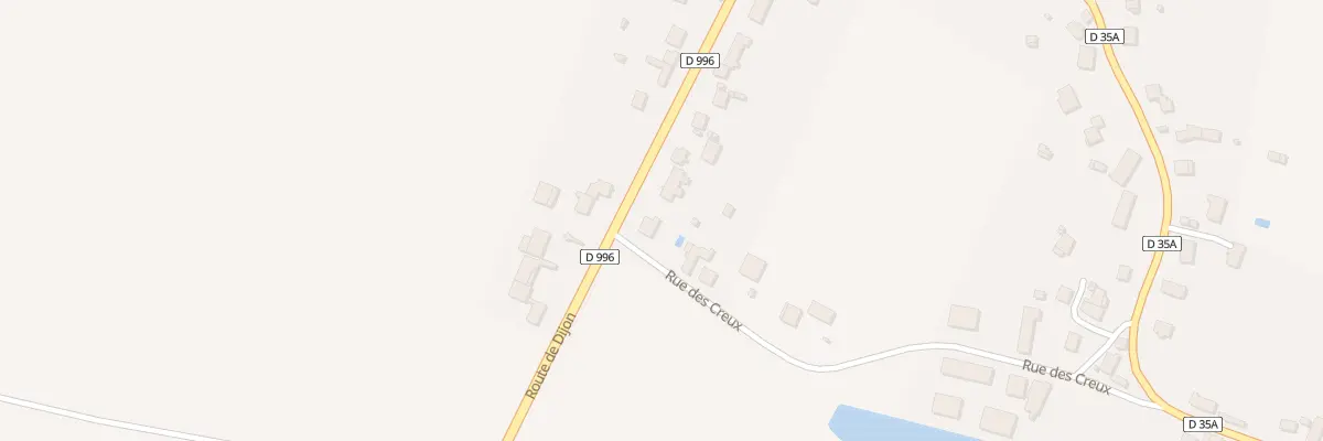 Plan du 299 Rte de Dijon à Auvillars-sur-Saône