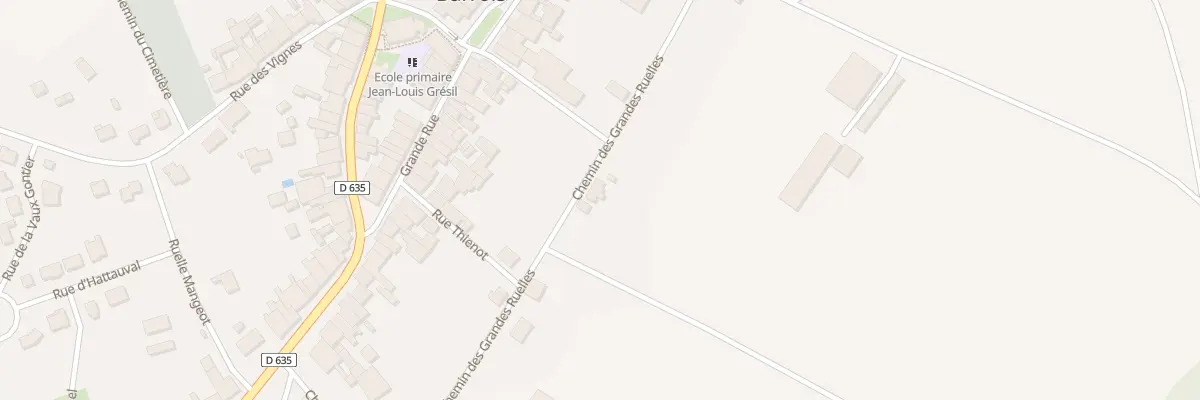 Plan du 7 Che des Grandes Ruelles à Brillon-en-Barrois