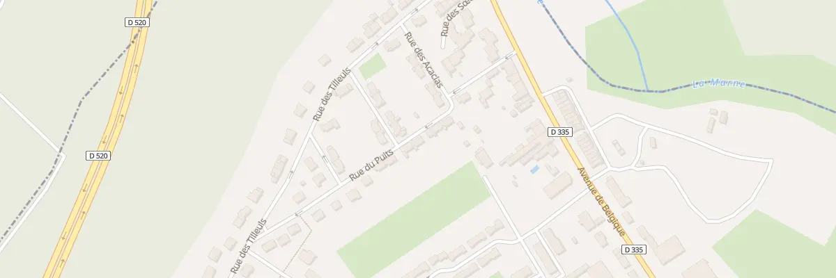 Plan du 11 Rue du Puits à Rachecourt-sur-Marne