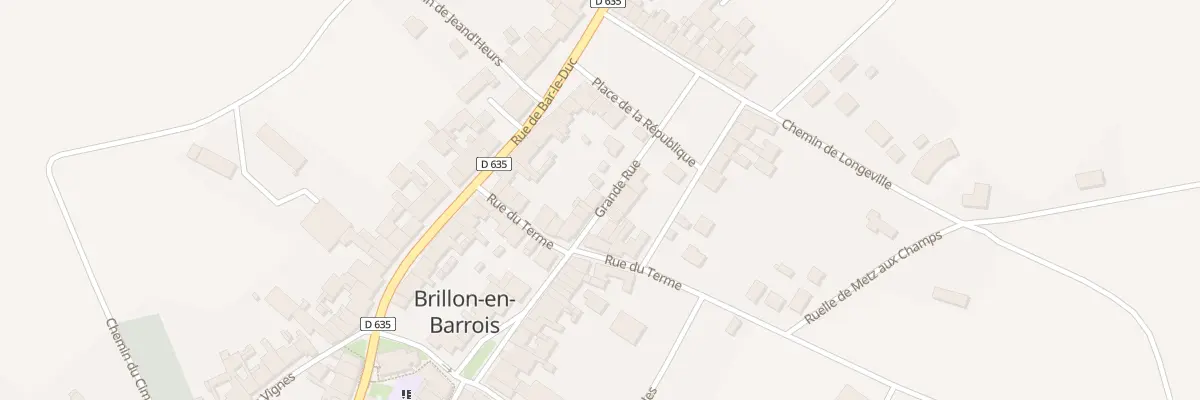 Plan du 27 Gr Grande Rue à Brillon-en-Barrois