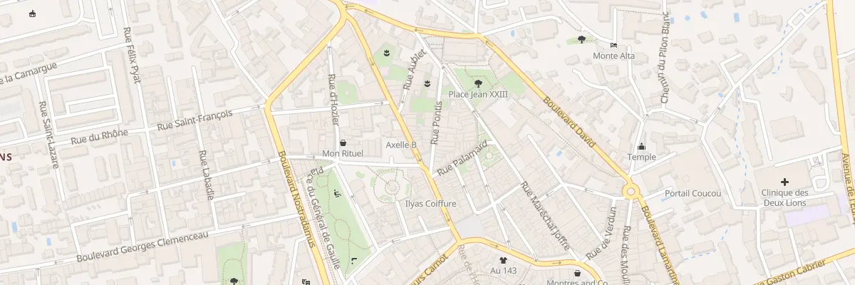 Plan du 11 Rue Pontis à Salon-de-Provence