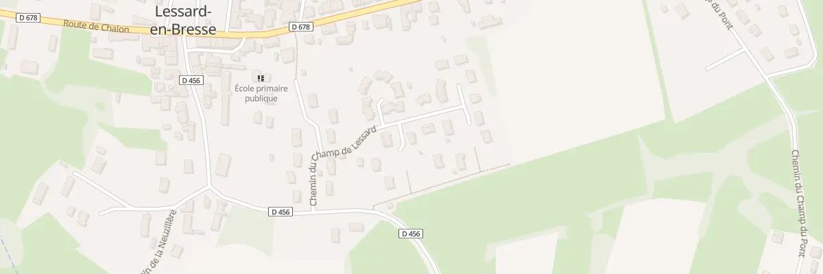 Plan du 1 Imp des Charmilles à Lessard-en-Bresse