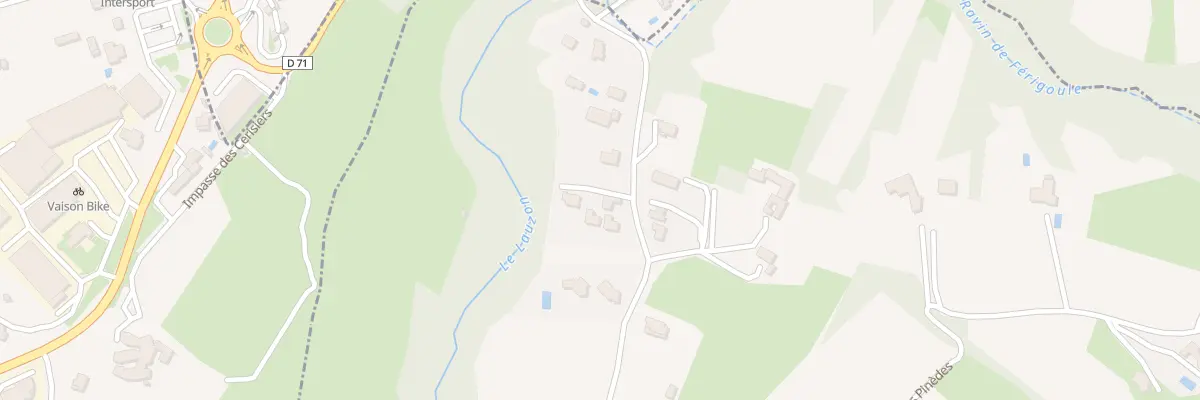 Plan du 9005F Che Combe Frigaoule à Saint-Marcellin-lès-Vaison