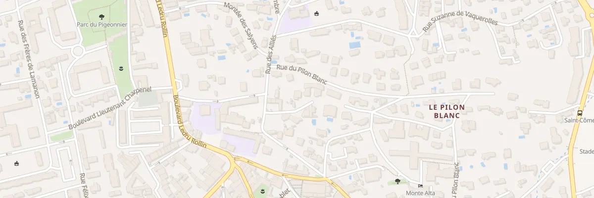 Plan du 160A Rue des Alliés à Salon-de-Provence