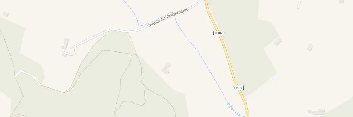 Plan du 970 Rte de Peyrus à Charpey