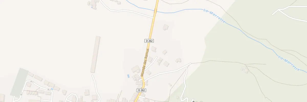 Plan du 130 Mte des Ramus à Châteaudouble