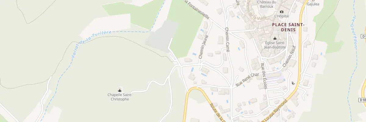 Plan du 6848 La Bonne Font au Barroux