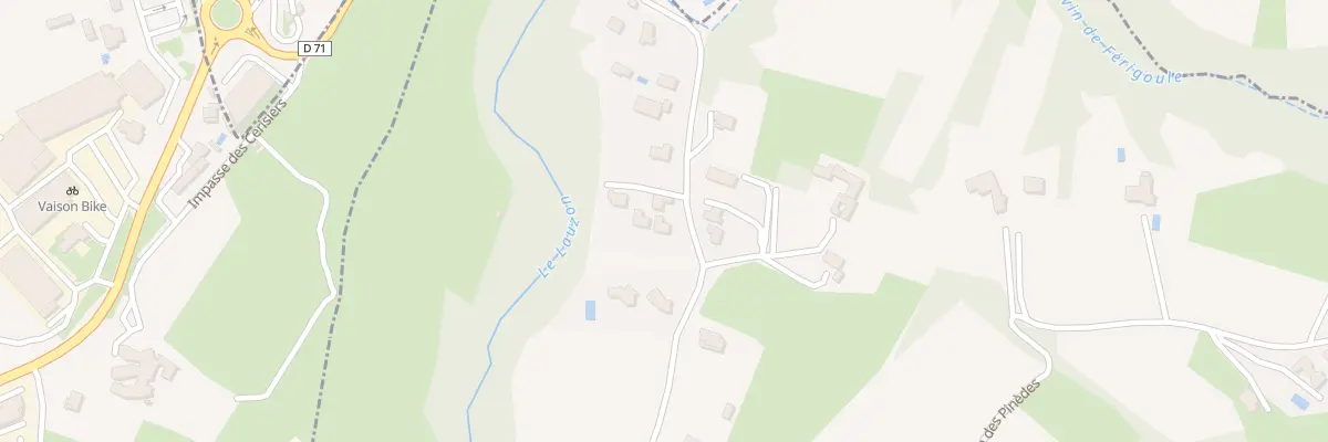 Plan du 9004F Che Combe Frigaoule à Saint-Marcellin-lès-Vaison
