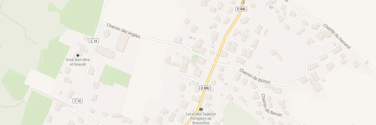 Plan du 549 Grande Rue à Bressolles