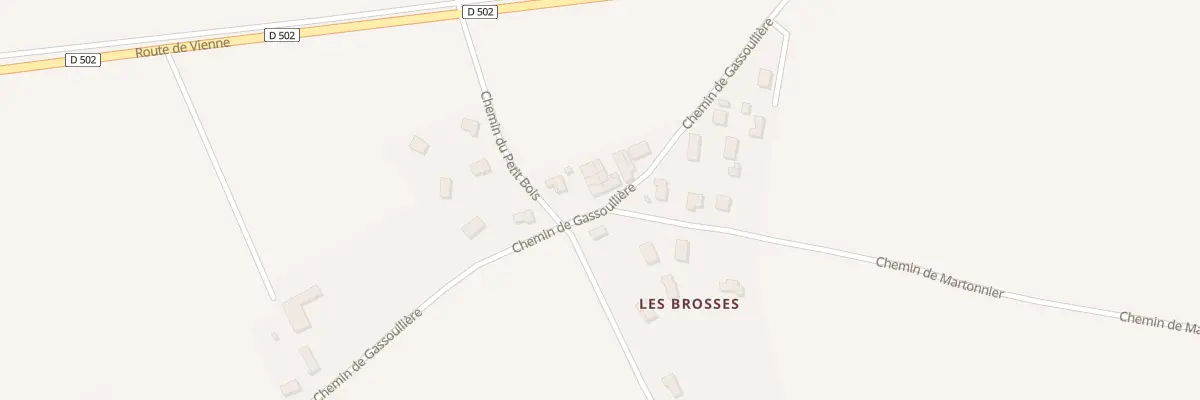 Plan du 240 Chem de Gassoullieres à Royas