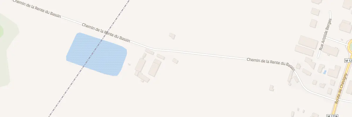 Plan du 15 Che de la Rente du Bassin à Sennecey-lès-Dijon