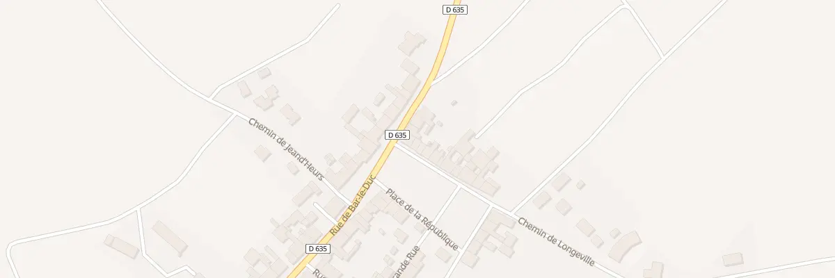 Plan du 64B Rue de Bar le Duc à Brillon-en-Barrois