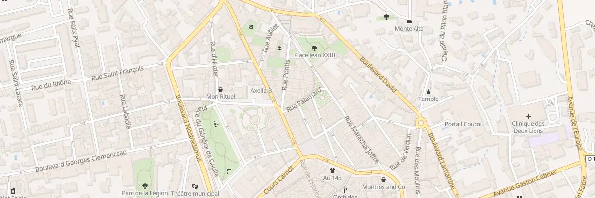 Plan du 26 Rue Palamard à Salon-de-Provence