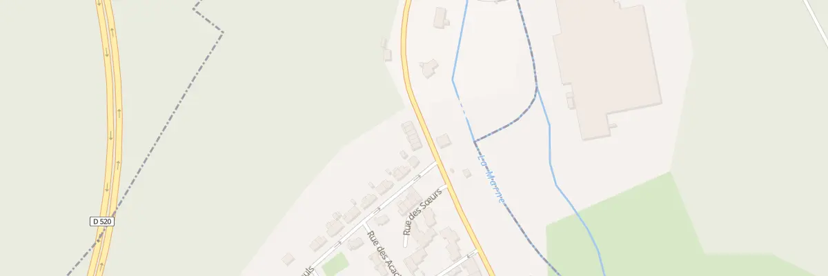 Plan du 14 Av de Belgique à Rachecourt-sur-Marne