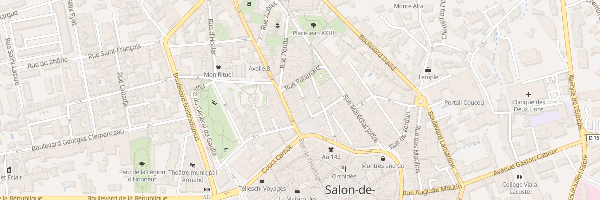 Plan du 35 Rue Coutellerie à Salon-de-Provence