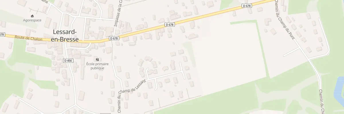 Plan du 5 Imp des Pommes d’Or à Lessard-en-Bresse