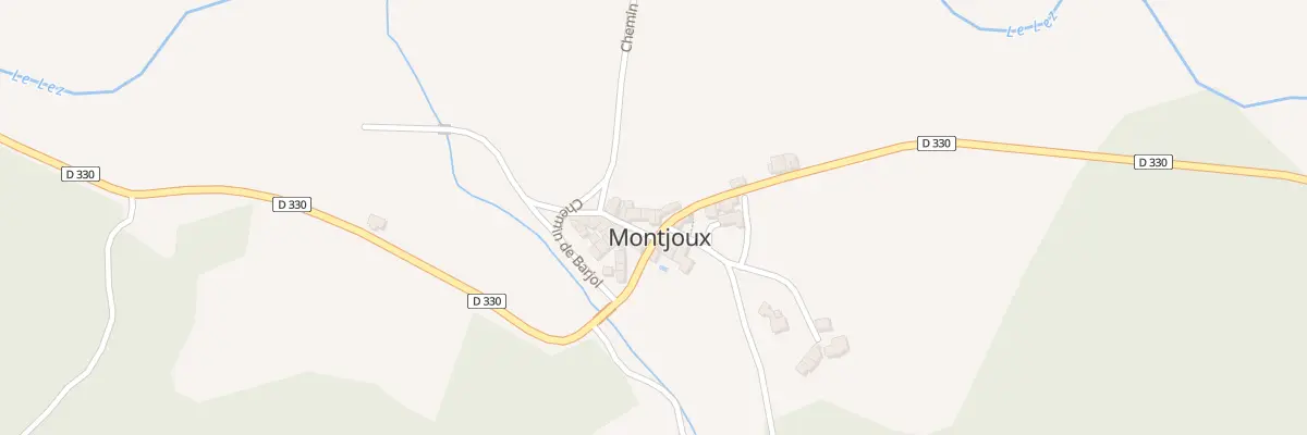 Plan du 10 Rue Rue du Lavoir à Montjoux