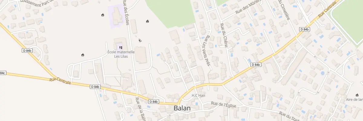 Plan du 43 Rue du Tilleul à Balan