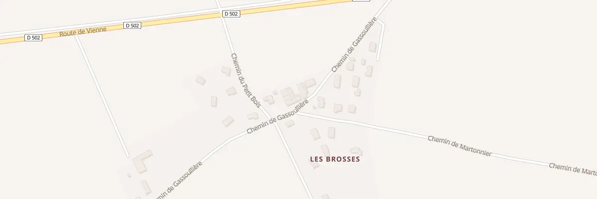 Plan du 230 Chem de Gassoullieres à Royas