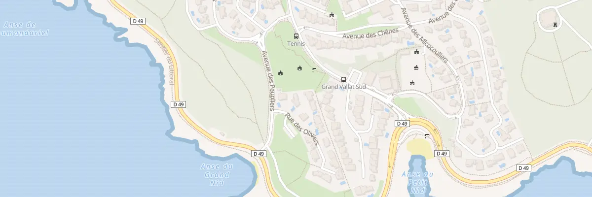 Plan du 2 Rue des Oliviers à Sausset-les-Pins