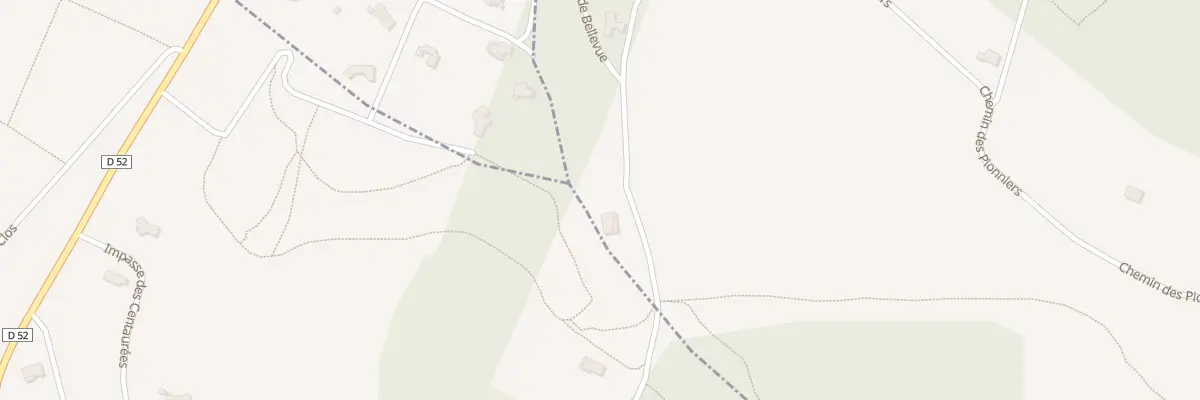 Plan du 5093 Chaumant à Triors