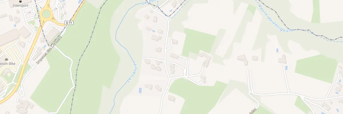 Plan du 9003F Che des Chênes Verts à Saint-Marcellin-lès-Vaison