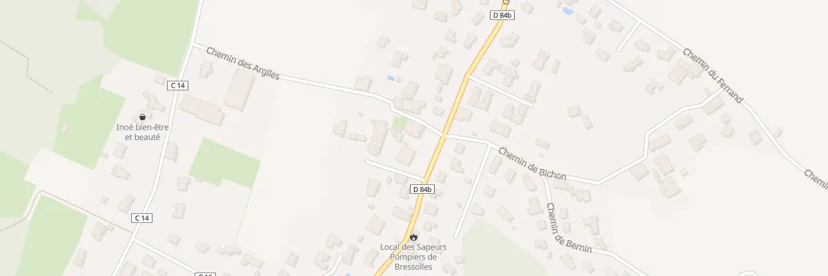 Plan du 43 Che des Argiles à Bressolles