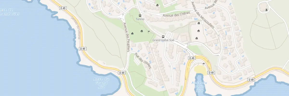 Plan du 3 Rue des Oliviers à Sausset-les-Pins