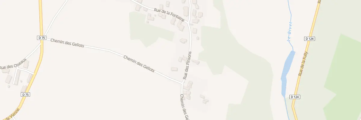 Plan du 676 Rue des Pinsons à Saint-Quentin-Fallavier